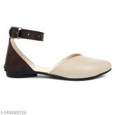 Leather sleek finesse sandal, ankle loop design - timeless work-ready formal footwear